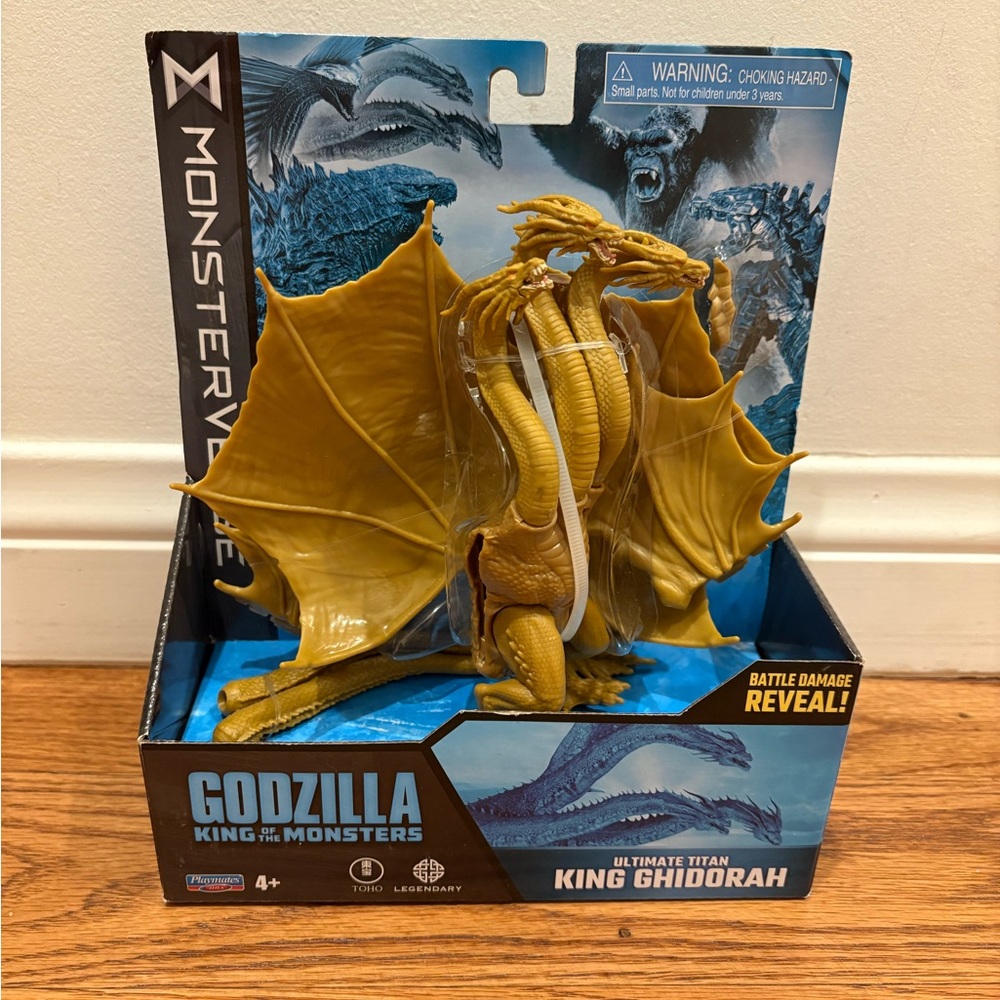 Godzilla King Of The Monsters Ultimate Titan KING GHIDORAH Monsterverse NEW